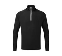 Mens Long Sleeve 1/4 Zip Top Shirt Sport Jogging Gym Training TriDri Performance