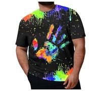 Mens Long Sleeve Henleys T-Shirts Buttons Placket Plain Cotton Shirts Cotton Long t Shirt Men Running top Mens Phone Pocket Short Sleeve Mens Rash Vest (Black, XXL)
