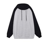 Men's Long Sleeve Hooded Sweatshirt, Oversize Sport Sweatshirt with Drawstring and Pockets Casual Loose Fit Comfortable Chic Colour Assorted Streetwear Passe-Partout Hoodie
