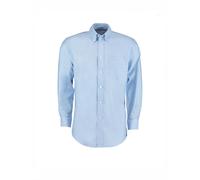 Mens Long Sleeve Oxford Shirt Plain Classic Fit Easy Iron Formal Office Workwear