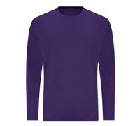 Mens Long Sleeve Polyester T Shirt Cool Quick Dry Wicking Training Top AWDis