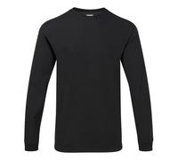 Mens Long Sleeve Round Neck T Shirt Gildan Hammer Soft Premium Cotton Top