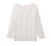 Mens Long Sleeve Shirts Cotton - Solid Color Linen Retro Summer 3/4 Sleeve Yoga Blouse Casual Comfy Breathable V Neck Mens Hawaiian Beach Fashion Loose Fit Shirts Men's Big and Tall T-Shirts White