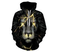 Men'S Long Sleeve Sweatshirt 3D Digital Printing Casual Fashion Pullover Youth Personality Trend Hoodie NN-01 XXL