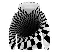 Men'S Long Sleeve Sweatshirt 3D Digital Printing Fashion Hoodie Youth Personality Trend Pullover EE-03 L