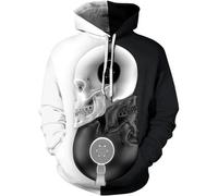 Men'S Long Sleeve Sweatshirt 3D Digital Printing Fashion Pullover Youth Personality Trend Hoodie DD-07 4XL
