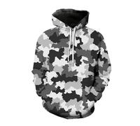 Men'S Long Sleeve Sweatshirt 3D Digital Printing Pullover Youth Personality Trend Hoodie AA-04 6XL