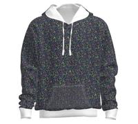Men'S Long Sleeve Sweatshirt Youth Personality Trend Hoodie 3D Digital Printing Pullover BB-01 XXL