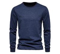Men's Long Sleeve T Shirt, Large Size, Sports Printed Round Neck Top Casual Loose Comfortable Casual Classic Autumn And Winter Tunic For Outdoors Everyday Wear