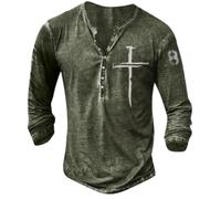 Men's Long-Sleeve T-Shirt Youth Retro Personality Trend Streetwear Lightweight Fashion 3D Digital Printing Sportshirt AA-01 XXL