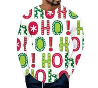 Men's Long-Sleeve T-Shirt Youth Retro Personality Trend Streetwear Regular Fit Fashion 3D Digital Printing Sportshirt AA-08 3XL
