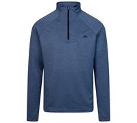 Trespass Men's Long Sleeve Tshirt Valin - Men's Activewear Top, Running Gear with Reflective Detail, Workout Sports Top with 1/4 Zip