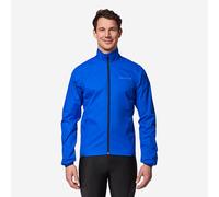 Men's Long-sleeved Road Cycling Rain Jacket Rc100 - Indigo Blue
