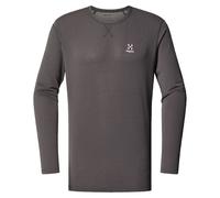 Men's long-sleeved T-shirt Haglöfs L.I.M Roundneck (magnetite)