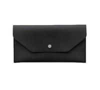 Men's Long Wallet | Multifunctional Slim Pu Slim Leather Wallet, impress your loved with this sophisticated and signed electronic notant for men, Black, Se référer au descriptif, Refer to