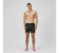 Men's Lookout Printed Swim Shorts Dark Green - S Deep Olive S