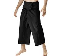 Mens Lounge Pants,Men'S And Loose Straight Leg Nine Point Trend Thin Fall Feeling Wide Leg Pants In Summer