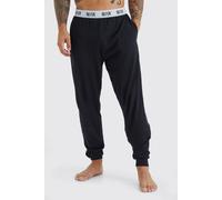 Men's Loungewear Cuffed Jogger | Black | Size 5X-Large | BOOHOOMAN