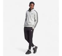 Men's Low-impact Fitness Tracksuit - Grey/black