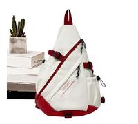 Men's Low Use - Low Field of Added, Sports Beach Pack for Traveling of Sponges Single Shoulder Sling Bag Large Capacity, red, riferimento alla descrizione, Please refer to description