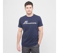 Craghoppers Mens Lucent Logo Short-Sleeved T-Shirt (L) (Blue Navy)