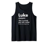 Mens Luke Like A Normal Guy Only Cooler Legend King First Name Tank Top
