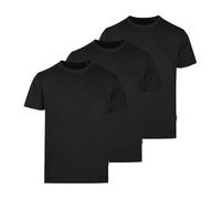 Men's Luxury Roundneck Tees - Pack of 3 - Black