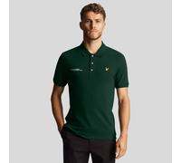 Men's Lyle And Scott Co-Ordinate Print Plain Polo Shirt in Green