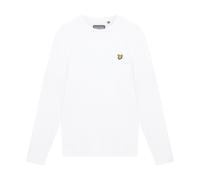 Men's Lyle And Scott Martin Long Sleeve Top in White