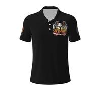 Men's Lynyrd Rock Band Skynyrd Polo Shirt Short Sleeve T-Shirt for Man Business Commute Tops Multicolor M