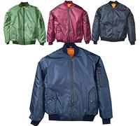 Mens MA1 Army Pilot Biker Bomber Security Military Doorman Zipper Jacket Top