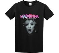 Men's Madonna The Confessions Tour Regular Fit T Shirt Size L Black