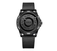 Men's Magnetic Watch 40 mm - Futuristic Design without Glass with Floating Balls | Premium Quartz Movement | Minute/Hour Magnetic Spheres | Stainless Steel Strap 20 mm Adjustable | Fashion 3ATM