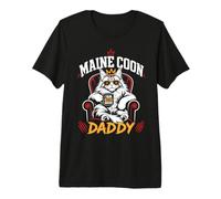 Mens Maine Coon Papa Maine Coon Father Main Coon Papi Premium T-Shirt
