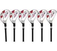 Men's Majek Golf All Hybrid Partial Set, which Includes: #5, 6, 7, 8, 9, PW Senior Flex Right Handed New Utility “A” Flex Club