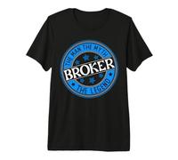 Mens Man Myth Broker Premium T-Shirt