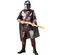 Rubie's Official Disney Star Wars The Mandalorian Adult Costume, Mens Fancy Dress, Size Standard (Chest 38'-42') Halloween