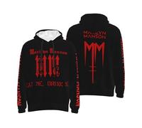 Men's Manson Rock Band Marilyn All-over Print Hoodie Trendy And Personalized Sweatshirt Travel And Sports Hoodies Multicolor XXL