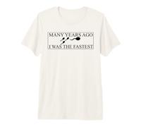 Mens Many Years ago I was The Fastest Sperm Premium T-Shirt
