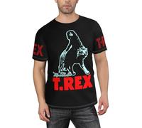 Men's Marc *Bolan-Rock Group Rex T-Shirt Stylishprinted Short Sleeve Shirt Casual and Versatile Suitable for Multiple Scenarios Multicoloured XL