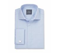 Men's Mark Pale Blue Basket Dobby Made-to-Measure Shirt - Size: One Size - Savile Row Company