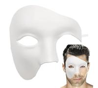 Mens Masquerade Face Cover Vintage Single Eye Cosplay Costume