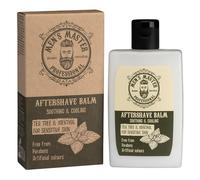 Men's Master Aftershave Balm with Green Tea and Menthol | After Shave for Men | After Shave Product | Men's Beard Care | Moisturizing and Nourishing | Beard Care | Paraben Free | 120 ML
