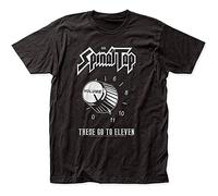 Men's MathewARice Spinal Tap These Go to Eleven Fitted Jersey tee T-Shirt L