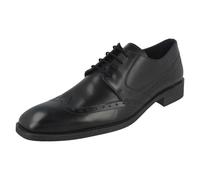 Mens Maverick Low Heel Lace Up 'Brogue' Shoes