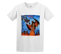 Men's Meat Loaf Bat Out of Hell Ii Back Into Hell Men's T Shirt Fashion Casual Cool Teehirts White