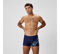 Speedo - Medley Logo Aquashort - Swim brief size 9, blue