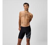 Speedo Mens Medley Logo Jammer, Grey, Size 34, Men Grey
