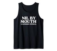 Mens mens dieting nil by mouth excludes titties funny weight loss Tank Top