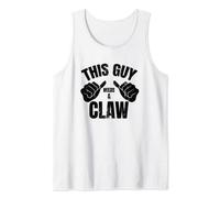 Mens Mens This Guy Needs A Claw Shirt Hard Seltzer Drinking Tank Top